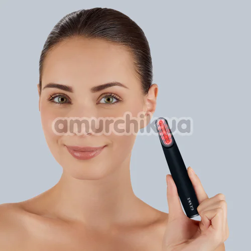 Лифтинг-массажер для лица с поворотной головкой Geske Skin Firming Wand 7 in 1, черный