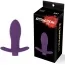 Анальна пробка з вібрацією Mai Attraction Pleasure Toys №87, фіолетова - Фото №2