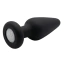 Анальная пробка с подсветкой Passion Play Light-up Buttplug M, черная - Фото №2