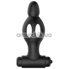 Анальная пробка с вибрацией MR Play Super Rower Silicone Vibrating Anal Plug, черный - Фото №1