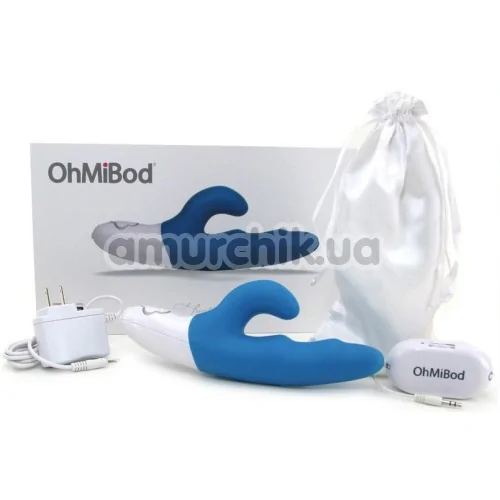 Вібратор OhMiBod Freestyle W Music, блакитний