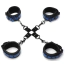 Фиксаторы для рук и ног Whipsmart Diamond Collection Deluxe Hogtie, синие - Фото №1