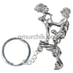 Брелок Funny Sexy Keychain, серебряный - Фото №1