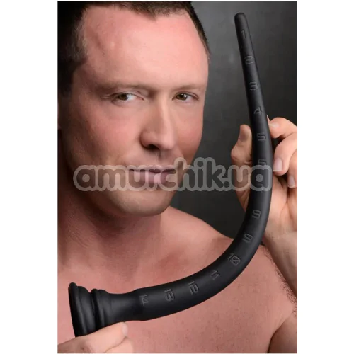 Анальна пробка Hosed Extreme Silicone Tapered Hose 15, чорна