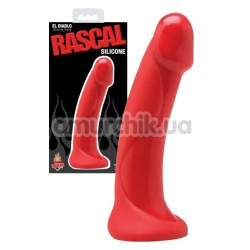 Фалоімітатор Rascal El Diablo, червоний