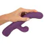 Вібратор з поштовхами та пульсацією Javida 3 Function Rabbit Vibrator, фіолетовий - Фото №9