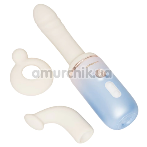 Секс-машина Lovense Spinel, розово-голубая