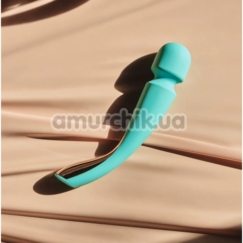 Універсальний масажер Lelo Smart Wand 2 Large Aqua (Лело Смарт Ванд 2), великий бірюзовий