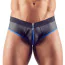 Трусы мужские с открытыми ягодицами Svenjoyment Underwear Jock 2120216, черно-синие - Фото №1