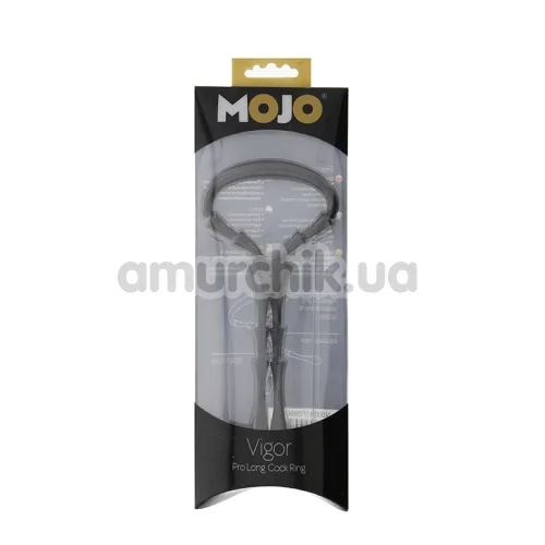 Ерекційне кільце Mojo Vigor, чорне