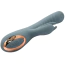 Вібратор з пульсацією Sweet Em Dual G-Spotl Vibrator, зелений - Фото №3