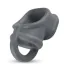Эрекционное кольцо для члена Boners Liquid Silicone Ball Splitter, синее - Фото №3