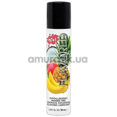 Оральный лубрикант Wet Flavored Tropical Explosion, 30 мл - Фото №1