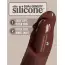 Фалоімітатор King Cock Elite 7 Dual Density Silicone Cock, коричневий - Фото №4