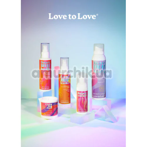 Масажна піна Love To Love Tickle My Body Coconut - кокос, 150 мл