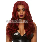 Перука Leg Avenue Long Wavy Center Part Wig, бордова - Фото №1