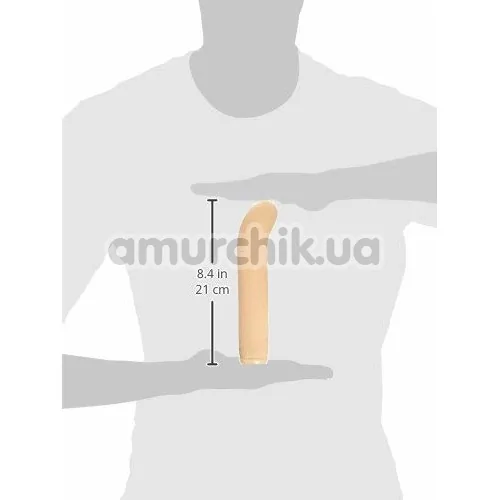Вибратор для точки G Silicone Stud Chubby G, телесный