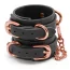 Фиксаторы для рук Bondage Couture Wrist Cuffs, черные - Фото №1