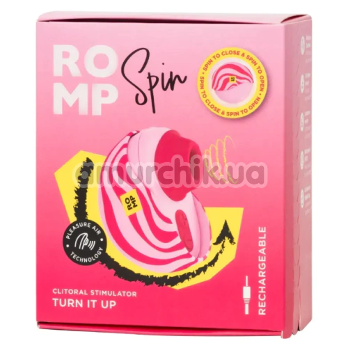 Симулятор орального секса для женщин Romp Spin, розовый