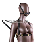 Бондажный набор Upko Adult Sex Harness And Head Restraint Gear, черный - Фото №1