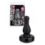 Анальная пробка с вибрацией Butt Plug Flexi Head 3.5, черная - Фото №2