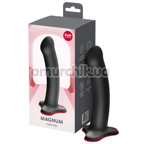 Фалоімітатор Fun Factory Magnum, чорний