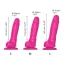 Фалоімітатор Strap-On-Me Sliding Skin Realistic Dildo S, рожевий - Фото №5