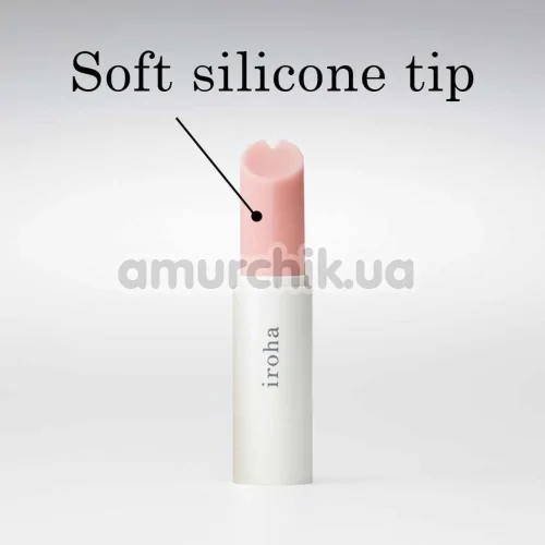Клиторальный вибратор Tenga Iroha Stick, светло-розовый