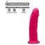 Фаллоимитатор Silexd Premium Silicone Dildo Model 2 Size 6, розовый - Фото №2
