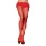 Колготки Nylon Fishnet Pantyhose, красные