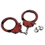 Наручники Fetish Pleasure Diamond Handcuffs, червоні - Фото №1