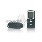 Виброяйцо 10 Function Remote Control Bullet, черное - Фото №1