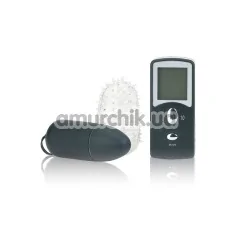 Виброяйцо 10 Function Remote Control Bullet, черное - Фото №1