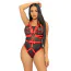 Боди Leg Avenue Next Level Mesh Cami Bodysuit, черное - Фото №7