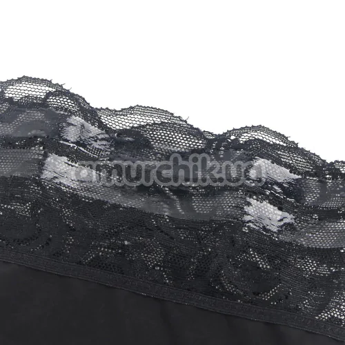 Панчохи Star Night PU Leather Thigh High Stockings, чорні