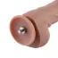 Фаллоимитатор-насадка Hismith Fat-Boy Silicone Dildo 9.25, телесный - Фото №5