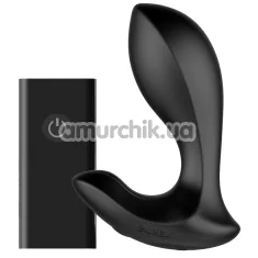 Анальная пробка с вибрацией Nexus Duo Plug Medium, черная - Фото №1