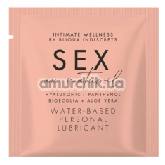 Лубрикант Bijoux Indiscrets Sex Au Naturel Water-Based Personal Lubricant, 2 мл - Фото №1
