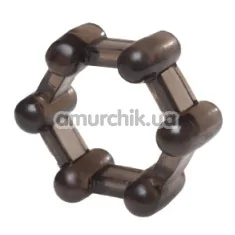 Эрекционное кольцо Menz Stuff Perfect Hexfit, серое - Фото №1