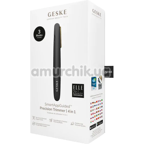 Триммер Geske Precision Trimmer 4 in 1, серый