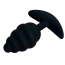 Анальна пробка Loveshop Silicone Cone Plug Large, чорна - Фото №4
