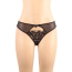 Комплект Star Night Sheer & Lace Bow Garter Belt, черный: пояс для чулок + трусики - Фото №6