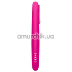 Триммер Geske Precision Trimmer 4 in 1, ярко-розовый - Фото №1
