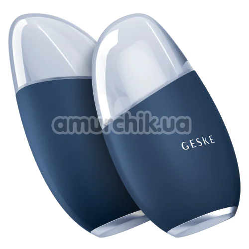 Массажер для глаз и лица Geske Cool & Warm Eye and Face Massager 7 in 1, синий