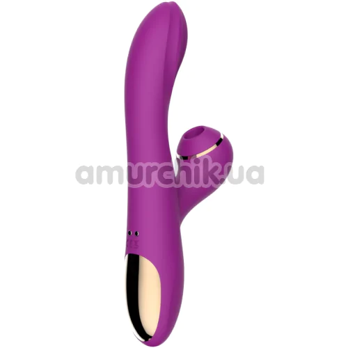 Вібратор Boss Series Air Pulsing Massager,, фіолетовий