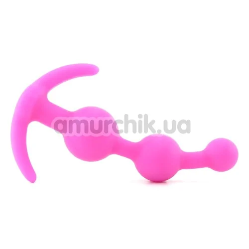 Анальные бусы Booty Call Booty Beads, розовые