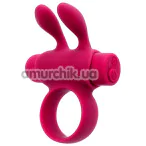 Виброкольцо для члена S Pleasures Premium Rabbit Ring, розовое - Фото №1