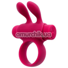 Віброкільце для члена S Pleasures Premium Rabbit Ring, рожеве - Фото №1