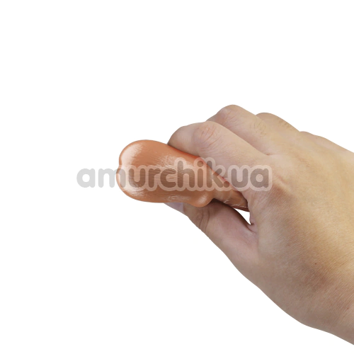 Насадка на пеніс Pretty Love Penis Sleeve Ragnar, світло-коричнева