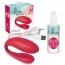 Набір Smile Rechargeable Couples Vibrator We-Vibe, червоний - Фото №1